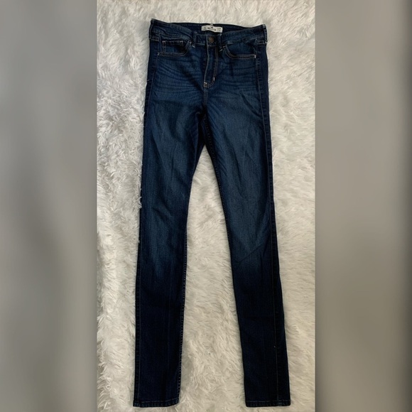 Hollister Skinny Jeans 👖 3 LONG 3L  Denim Stretch - Picture 1 of 3